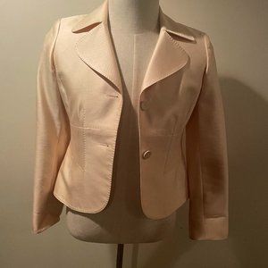 Albert Nipon  Ivory/ Cream Blazer